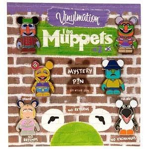 DISNEY Vinylmation   Muppets #2   7 Pin set with Chaser NEW