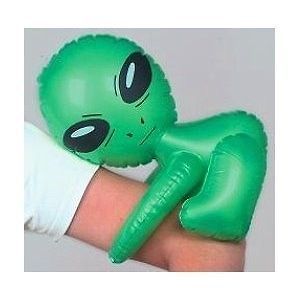 12 Hugging Arm Alien Inflatable Toy Holds Onto You Outer Space Blow Up