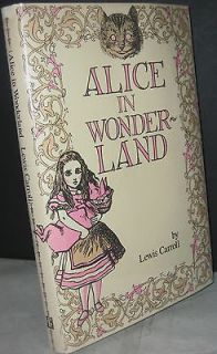 Alice in Wonderland by Lewis Carroll (1985, Hardcover) book, classic