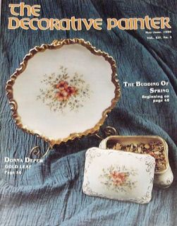 THE DECORATIVE PAINTER May/June 1986 Tole Painting Pattern Book