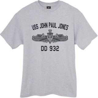 US USN Navy USS John Paul Jones DD 932 T Shirt