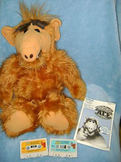 ALF ALIEN Animated TALKING Alf Storytelling Vintage Doll Coleco 3