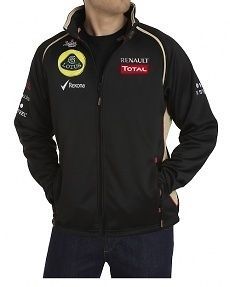 Lotus Renault F1 Mens Team Rain Fleece Jacket