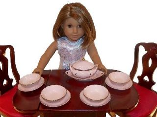 Princess Pink Service for 4 Dish Set with Soup Tureen for American