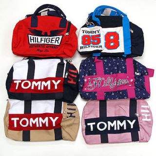 Tommy Hilfiger Mini Duffel Bag Unisex Mens Womens Children Duffle Gym