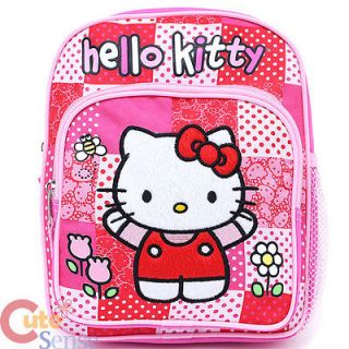 Sanrio Hello Kitty Toddler School Backpack 10 Small Bag   Pink Quilt