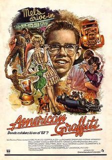 AMERICAN GRAFFITI Movie Poster George Lucas