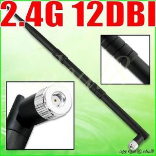 4GHz 12 dBi RP SMA WIFI Booster Wireless Antenna WLAN For Router PCI