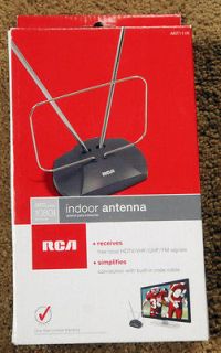 RCA ANT1650R Flat Digital Amplified Indoor TV Antenna   FAST Shipping