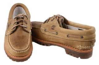 Timberland Noreen 3 EYE Womens Tan Leather Boat Shoes
