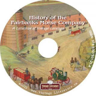 of Fairbanks Morse Co {Antique Tractor Farm Equipment Catalogs} on CD