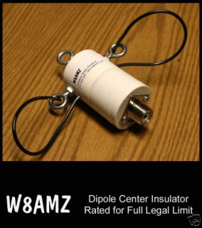Center Insulator Dipole Wire Antenna SO 239 2KW