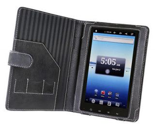 Nextbook Premium7 Android Tablet Nappa Leather Cover Case (Book Style
