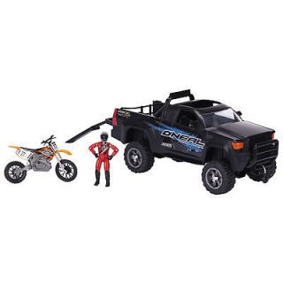 MXS Dirt Bike Toy and Truck ONeal Gear