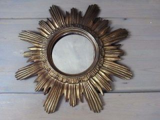 antique sunburst mirror