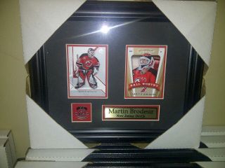 Martin Brodeur New Jersey Devils NHL Hockey Museum framed cards Free