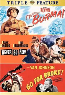 Objective Burma/Never So Few/Go For Broke (NEW DVD, 2006, 2 Disc Set)