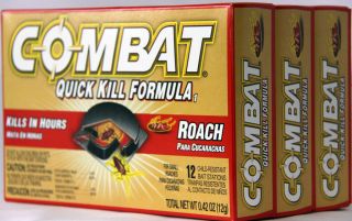 COMBAT, RAID, TERRO, PEST CONTROL KILLS ROACH ANTS BEES