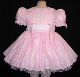 Adult Sissy Baby Dress Eyelet Delight by Annemarie