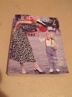 Vintage JC Penney Penneys Spring and Summer 1987 Catalog