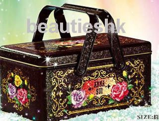 ANNA SUI ANTIQUE VANITY TIN BOX W/ HANDLE LIMITED