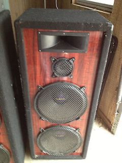 Pro Studio Vintage 300 Watt DJ Studio Speakers