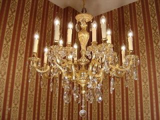 Antique Brass Chandeliers in Lamps, Lighting & Ceiling Fans