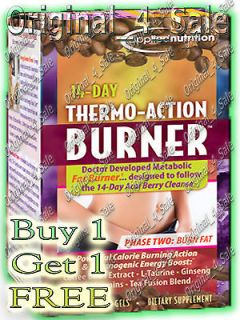 14 Day Thermo Action Burner  After 14 Acai Berry Cleanse  METABOLIC