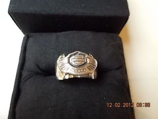 100th Anniversary Harley MOD Womens Ring Sizs 6 With Gift Box New Very