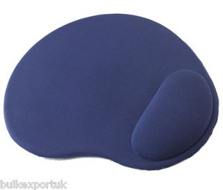 2x New Blue Comfort Wrist Rest Support Mat Mouse Mice Pad Computer