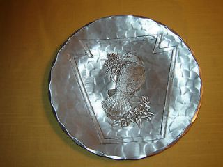 Old Wendell August Forge Aluminum Pennsylvania Eastern Star Plate