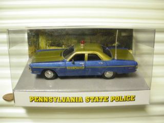 WHITE ROSE COLLECTIBLES PENNSYLVANIA STATE POLICE 1972 PLYMOUTH FURY