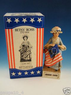 Decanter Patriotic Betsy Ross by the McCormick Distilling Company W