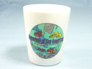 AQUARIUMS OF THE AMERICAS NEW ORLEANS SHOT GLASS 980