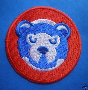Chicago Cubs Cub 2 3/4 Logo Patch Baseball