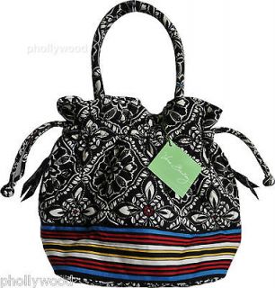 Vera Bradley Emma Barcelona Handbag New NWT Purse Bag SatchelDrawstr