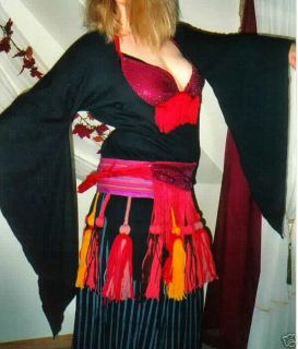 Dress coat tribal bellydance renaissance ATS gypsy SCA costume
