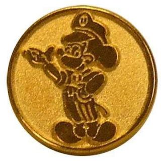 Disney Pin 58889 Mickey Mouse Security Guard   Small Gold