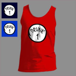 Drunk 1 Dr COLLEGE THING DRINKING 1 2 3 4 FUNNY BEER Tank Top