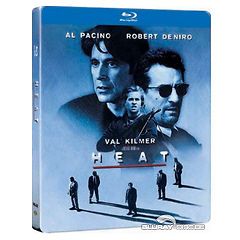 Heat Steelbook (Blu Ray, Robert De Niro Al Pacino, Action Crime Movie
