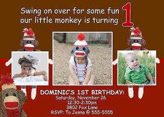 sock monkey in Holidays, Cards & Party Supply
