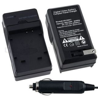 AC Battery Charger + Car Charger For Sony NP BK1 Cyber Shot DSC S750