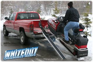 WHITEOUT ALUMINUM SNOWMOBILE RAMPS TRUCK TR AILER USA (SNO 9626 046