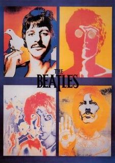 THE BEATLES PSYCHEDELIC Avedon XL 38x53 GIANT POSTER