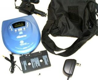 MD6225 01 portable 25secs CD Player+CARKIT+ cassette/AC ADAPTER+case