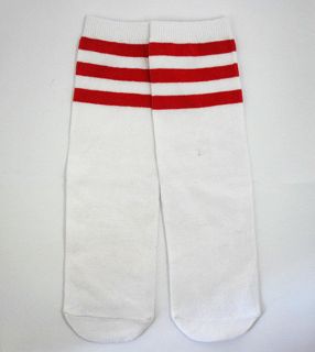 Baby Toddler Boy Girl Leg Warmers Leggings Tube Socks,Red Stripes,FREE
