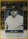 2008 Topps All Star Fanfest Babe Ruth Yankee Stadium Patch 262 375