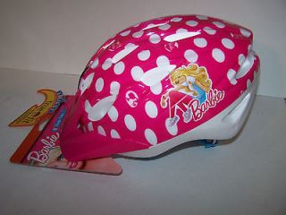 BELL Child Bike Helmet Barbie Pedalin Pretty Ages 5+ Girls Pink True