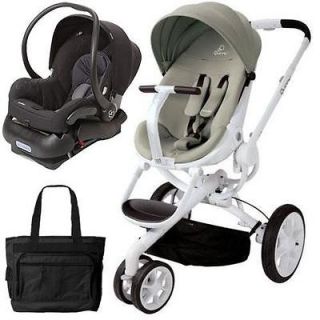 Quinny Moodd Stroller Travel system with bag and car seat   Natural