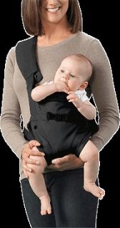 NEW Aprica Baby Side Carrier NIB Black For Babies 18 33 lbs
